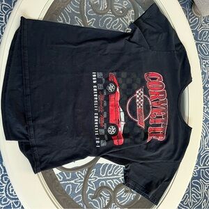 Chemistry Black and Red Graphic Tee